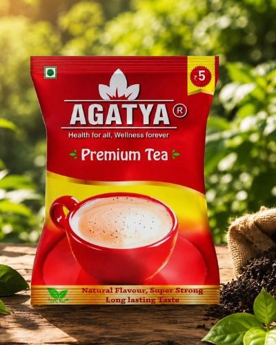 Agatya Premium Tea 5 rs pouch pack of 100 (10 saram)
