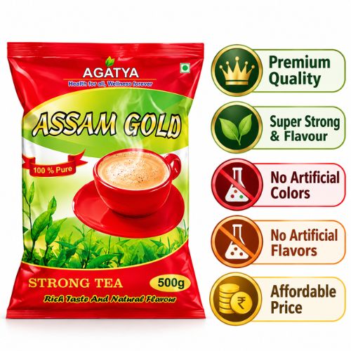Agatya Assam Gold Tea - 500g - Image 2